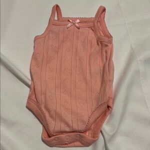 Old Navy Peach Heart Bodysuit